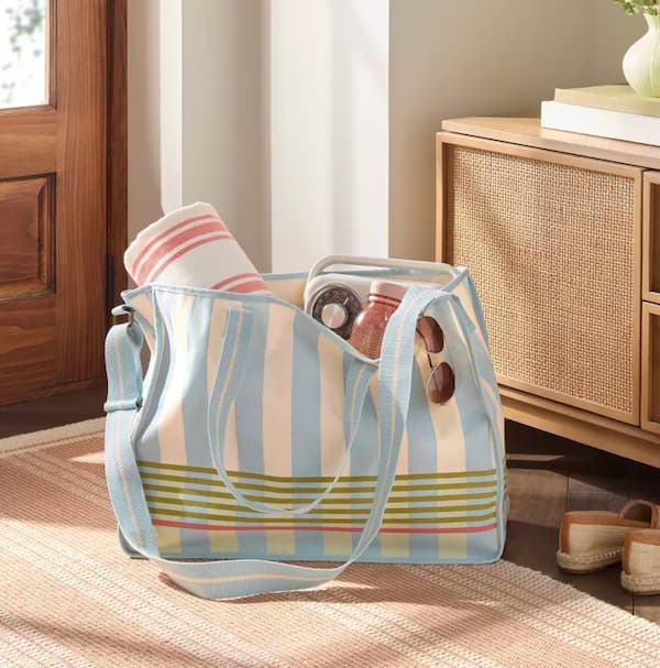Cross Stripe Carry-All Tote deal
